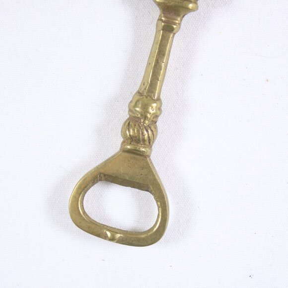 Solid brass Inca angel soda bottle opener - Picture 8 of 10